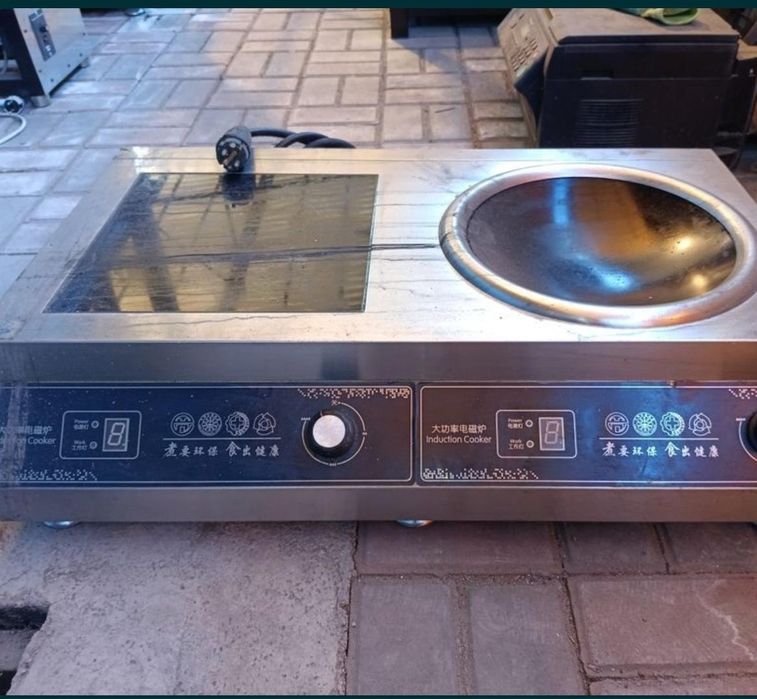 Индукционная печь вок