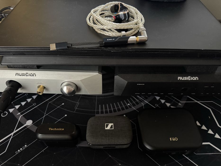 Casti true wireless technics sennheiser
