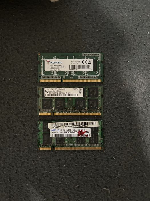 RAM cum se vad in poza vanzare la pachet