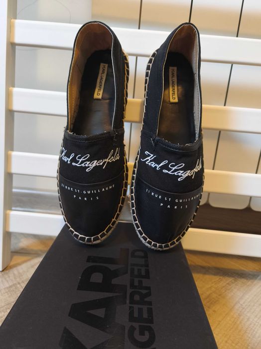 Оригинални еспадрили на Karl Lagerfeld , в отлично състояние