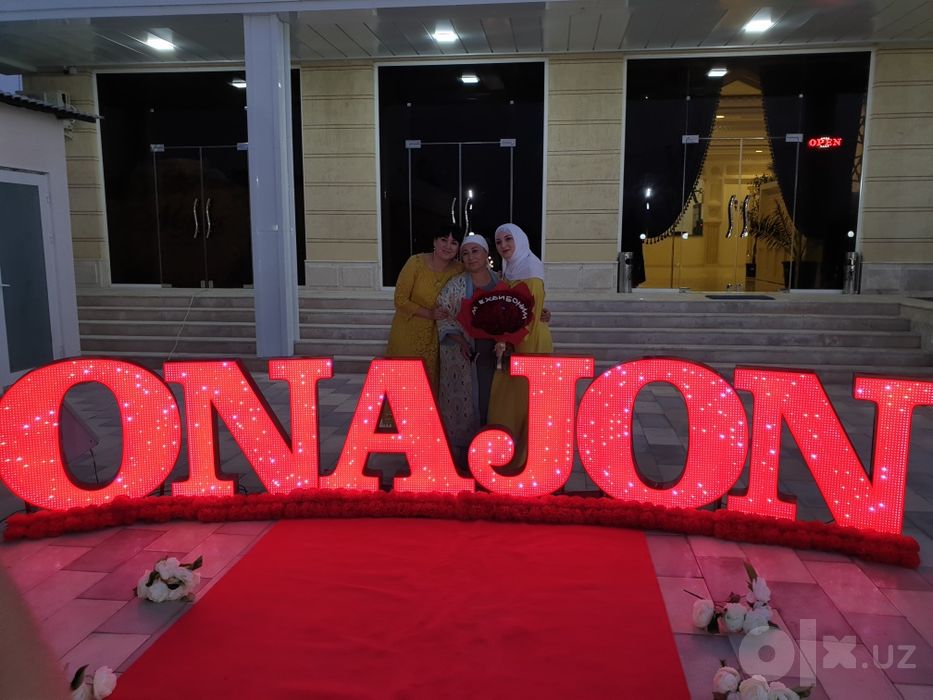 Onajon  Otajon yozuvli tabrik. Tugilgan Kun. Sovga. Surpriz. Haj umra