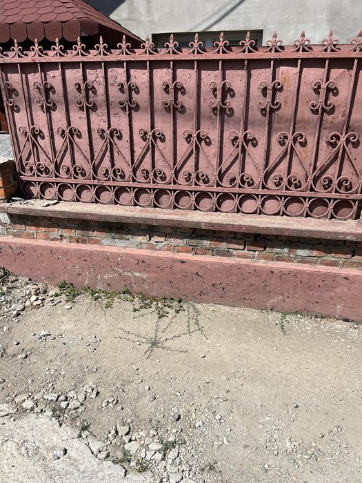 Vand poarta si panou gard fier forjat