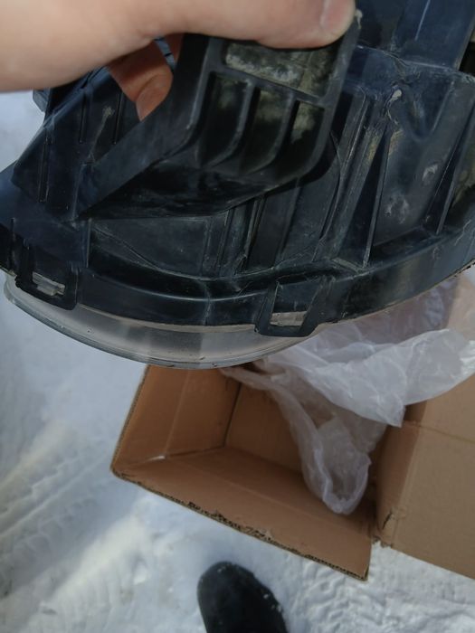 Фара Accent до рест правая в сборе