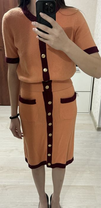 Двойка, кофта с юбкой