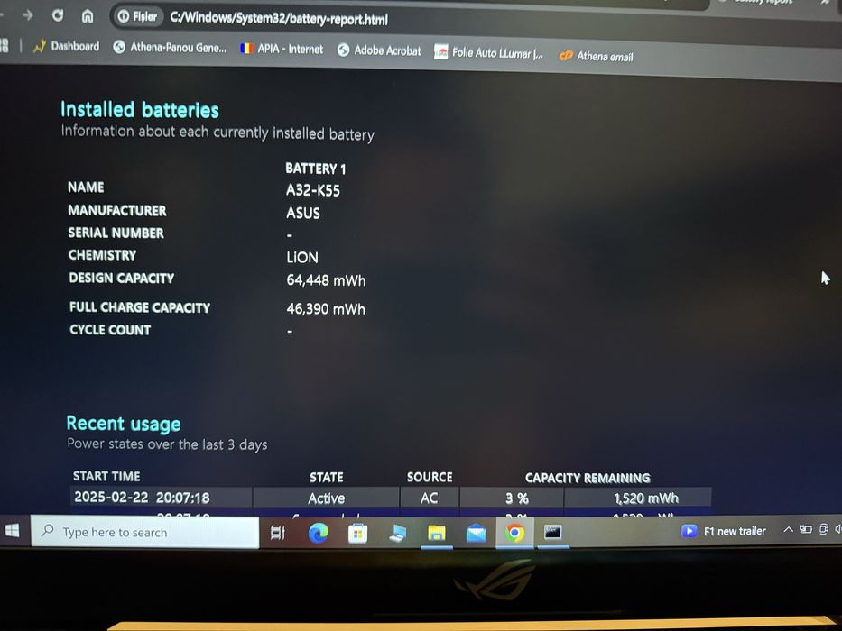 Laptop Asus Rog Strix GL703 VM