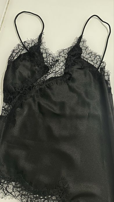 Топ с кружевами зара