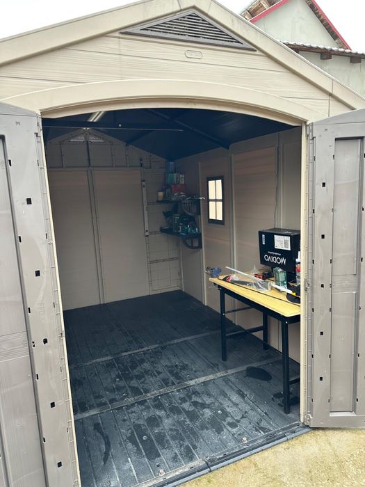 Magazie din plastic keter 256 x 332cm