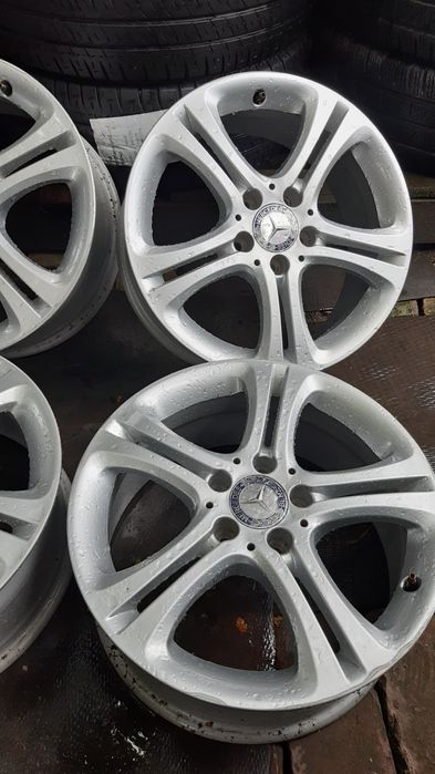 Set 4 jante aliaj r17 Mercedes 5x112 Volkswagen preț fix 1100 lei setu