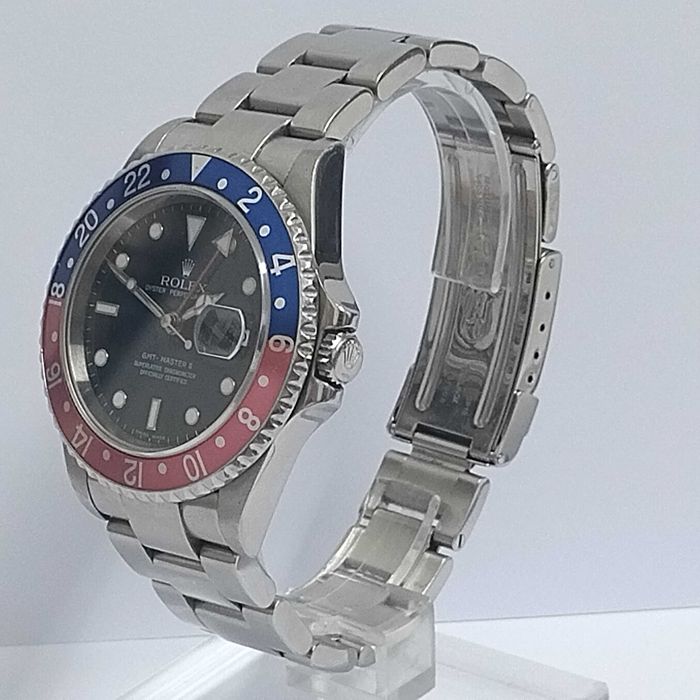 Rolex GMT Master II “Pepsi Rectangular dial” 16710 T
