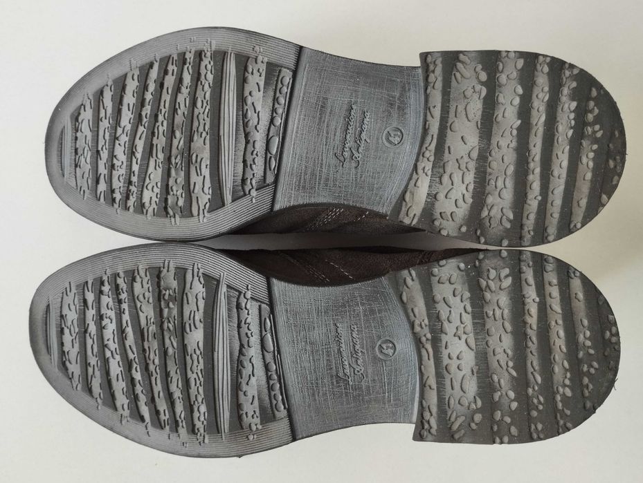 Мъжки боти Bata от естествена кожа, №41