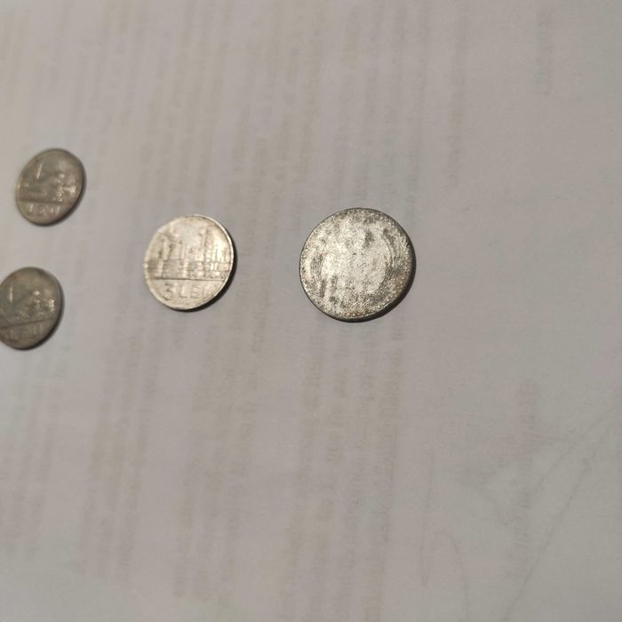 Monede 1,3  lei 1966 ,5 lei 1978