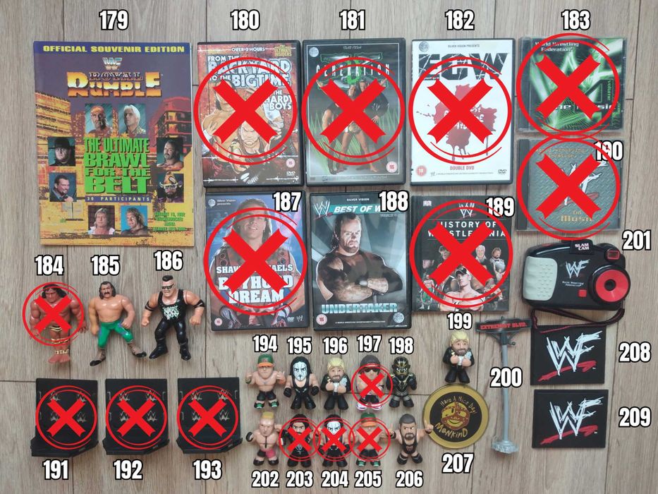 WWE Кечисти Екшън Фигурки Кеч Аксесоари Играчки Картички John Cena 1/3