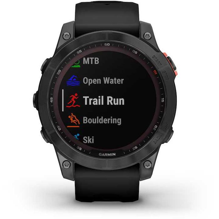 Garmin Fenix 7X Pro Solar GPS 51mm Graphite Band – Slate Grey