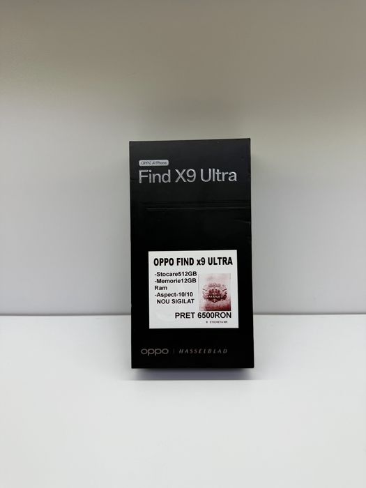 Oppo Find x9 ULTRA 512GB nou sigilat KingAmanet