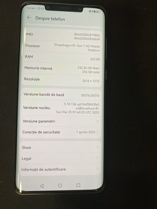 Huawei Mate 50 Pro Dual Sim 256Gb id-XXL5396