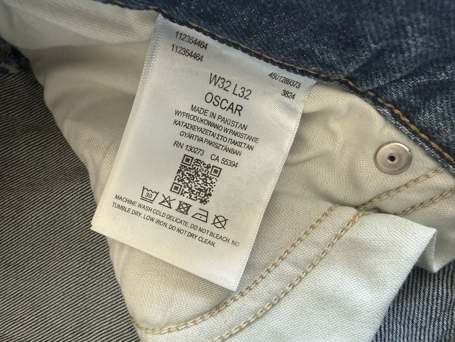Lee Oscar Relaxed Tapered Jeans ОРИГИНАЛНИ мъжки дънки - 32