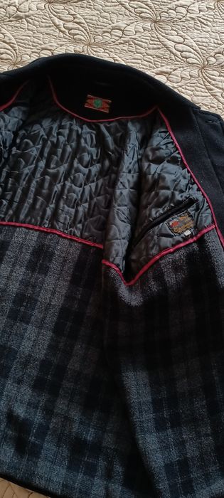 Palton negru pentru barbati