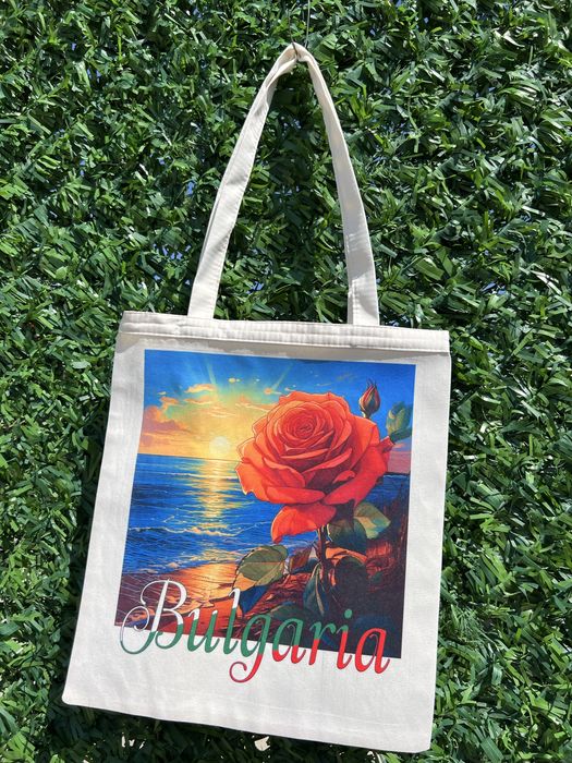 Рекламна текстилна Торба за многократна употреба с фирмено лого