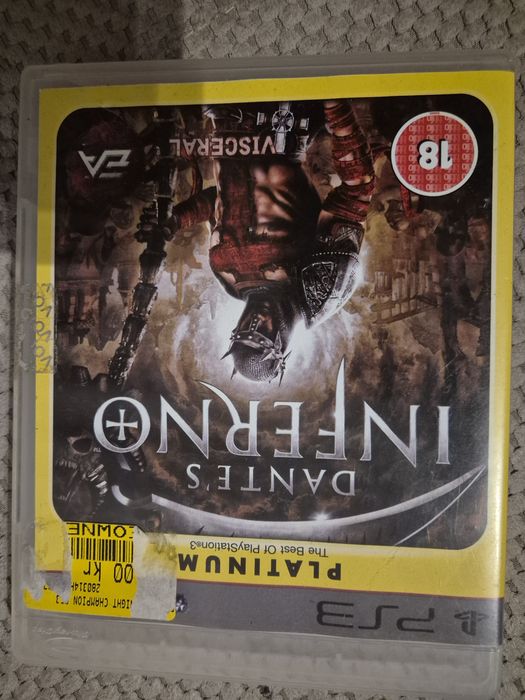 Joc original Dante Inferno PlayStation 3 PS3 PS 3
