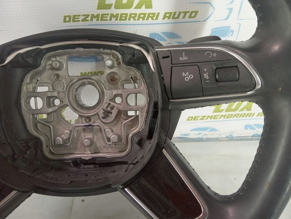 Volan in 4 spite cu comenzi si padele Audi A8 D4/4H (facelift)  [din