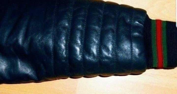 Geaca piele naturala 100%,feronerie metalica, import Italia, saculet