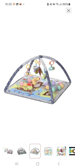 Продам б/у детский развивающий коврик