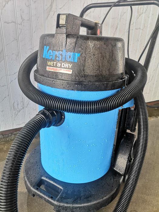 KerstarПрофиПрахосмукачка с Два Мотора 2х2200Wat Строител Шлафан бетон