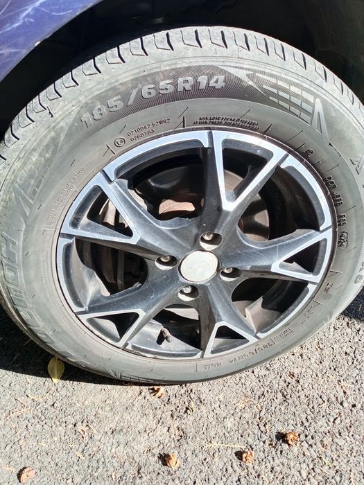 Резина с дисками 14 . 4×100 или обмен на( 15)