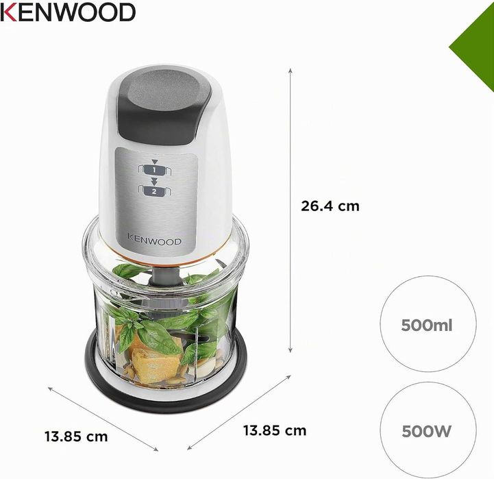 Чопър Kenwood Easy Chop CHP61.100WH с 2 скорости