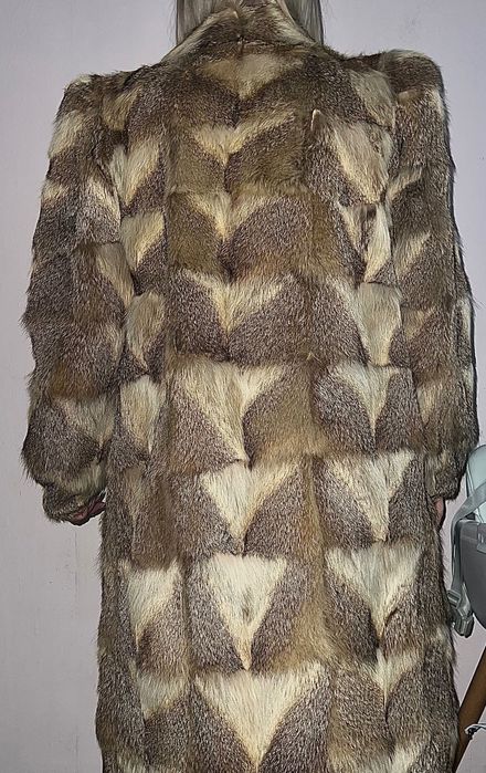 Палто 100% естествен косъм