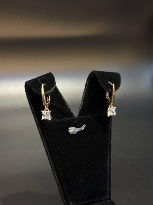 Золото 585  Серьги