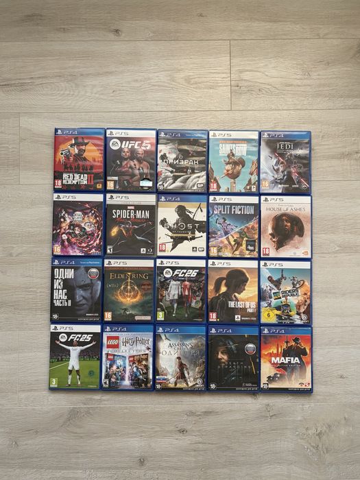 Диски на PS4 и PS5 НИЗКИЕ ЦЕНЫ!!!