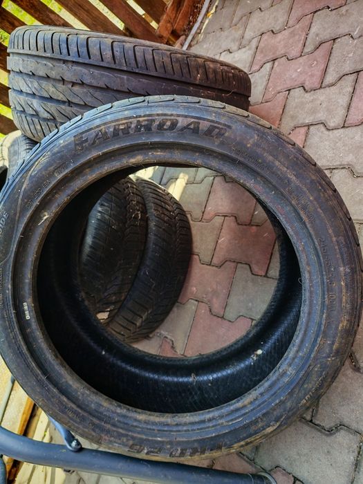 Anvelope M+S 245/45/18 2 bucăți Stare Buna 4 JANTE AUDI R16