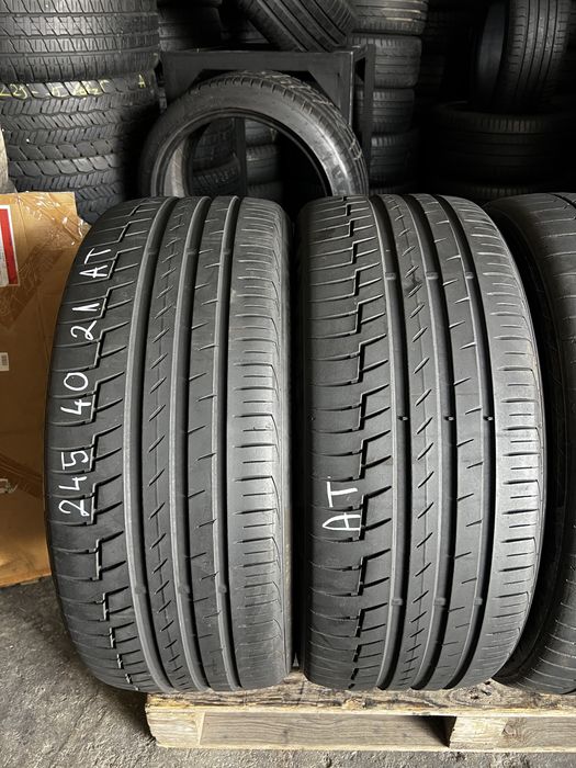 4 anvelope vara 275/35/21 + 245/40/21 , Continental , DOT 2023/2024