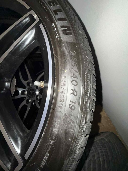 Mercedes Benz джанти 19  цола със зимни гуми