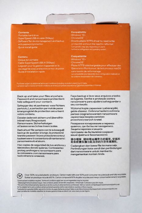 Hard extern HDD 2TB - WD My Passport Red (sigilat)