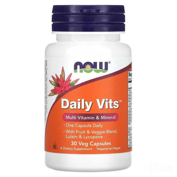 NOW Foods NOW Daily Vits Multi Vitamin & Mineral мультивитамины микроэ
