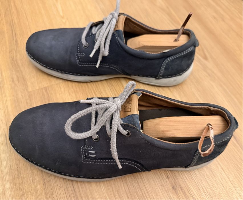 Pantofi barbati piele naturala nabuc, 43