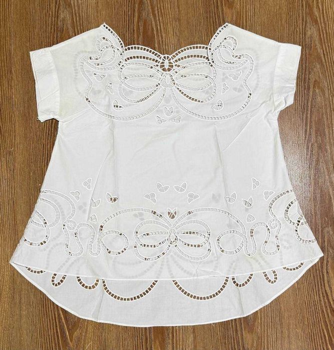 Блузка кружевная (хлопок) + подарок