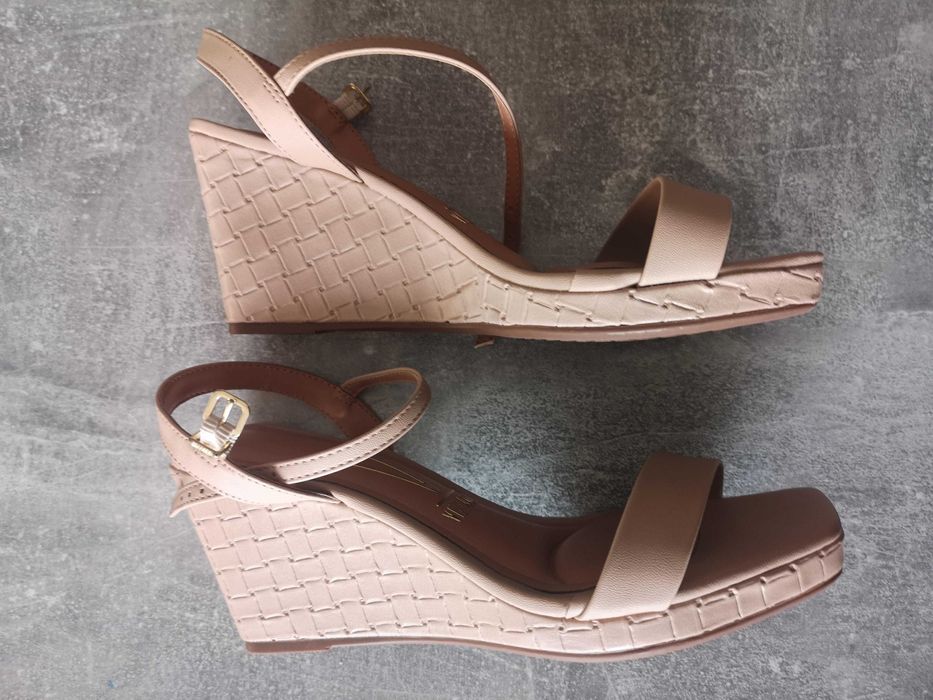 Sandale VIZZANO nud, bej piele ecologica