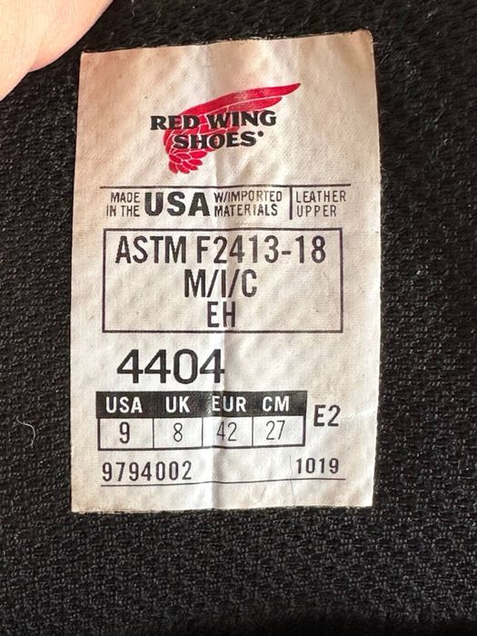 RedWing Original димисезон 42р 27см