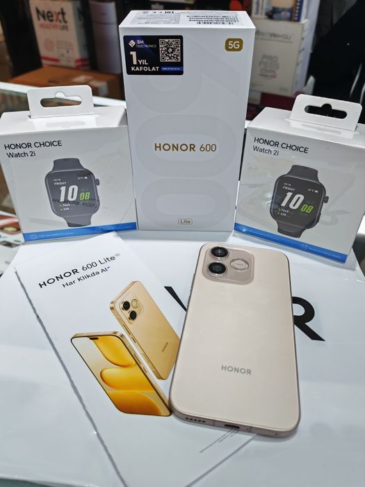 Honor 600 lite 5g New 2026 Aksiya Orginal Uzimei