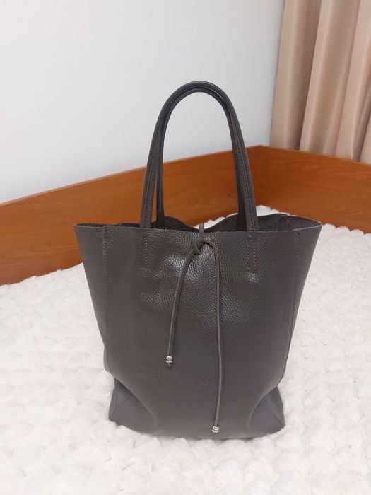 Дамска чанта естествена кожа