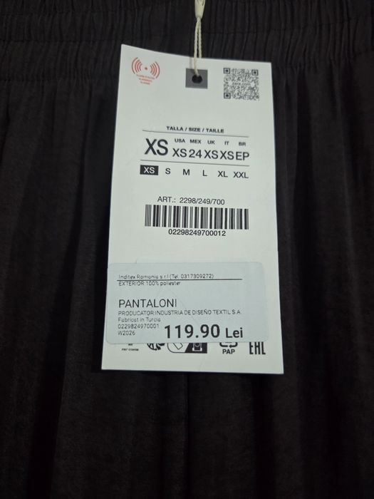 Pantaloni satinati