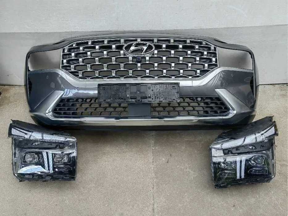 Бампер в сборе Санта ФЕ 2021-/Hyundai Santa fe 2021- ОРИГИНАЛ