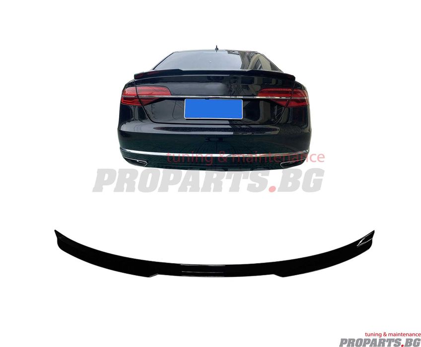 Спойлер за Audi A8 D4 10-17 S line