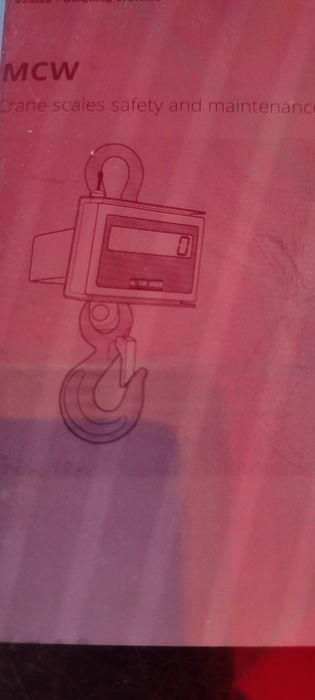 Vând cârlig  cântar macara Dini ARGEO MCWN 6000 kg diviziune  2 kg6000