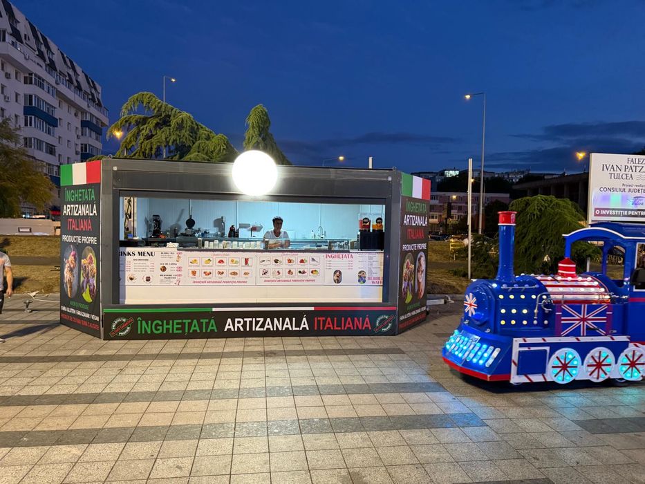 Afacere la cheie-Gelaterie mobila complet echipata