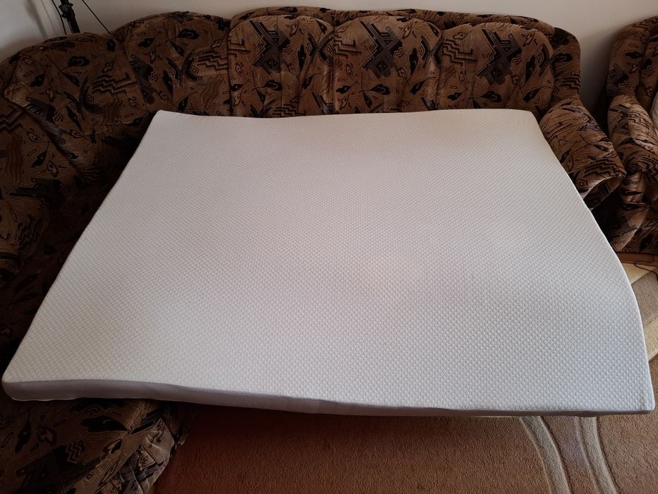 Topper saltea Kring Luxury h8 cm, spumă memory, 160x200 cm