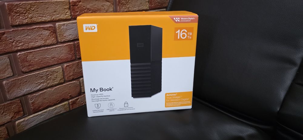 HDD Extern My Book 16TB NOU SIGILAT  Backup & Storage